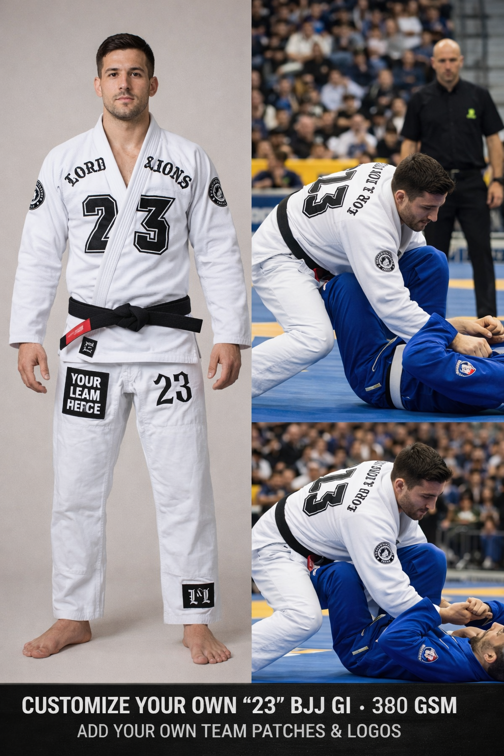 "23" Universal Competition Gi - White
