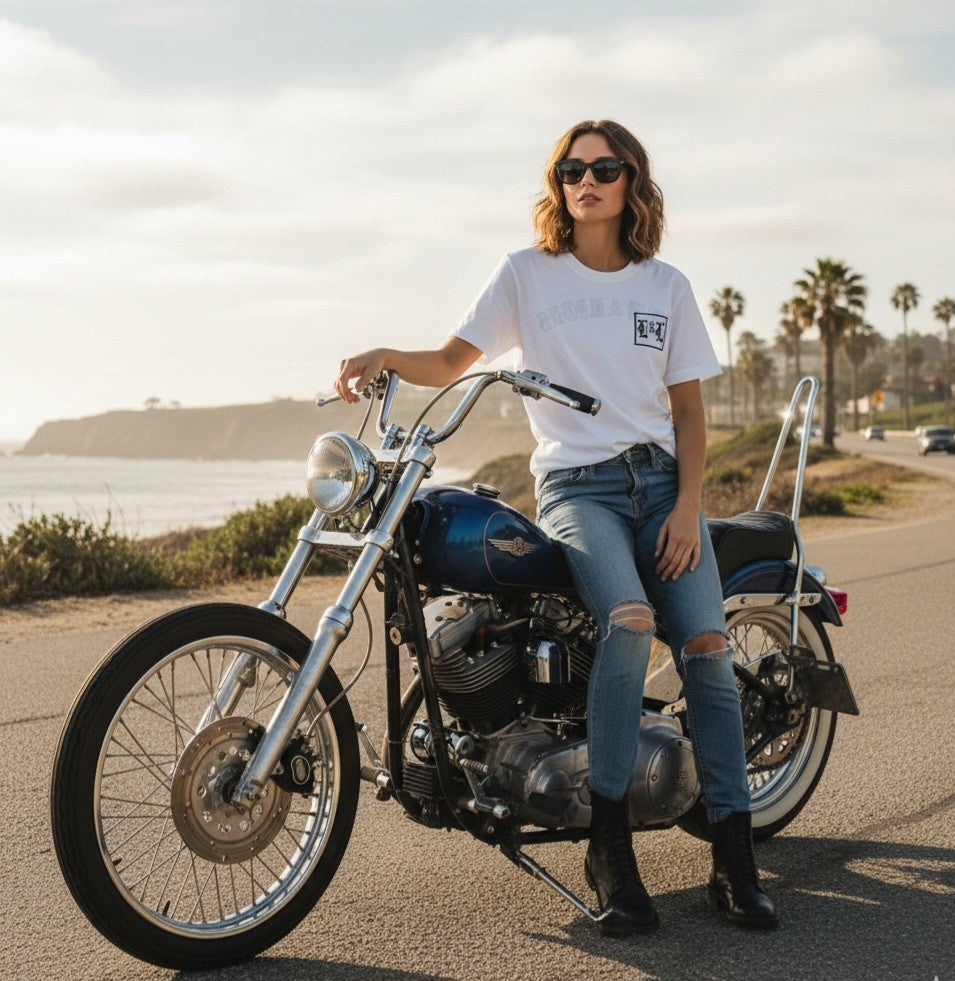 Lord and Lions Front Embroidered Tshirt