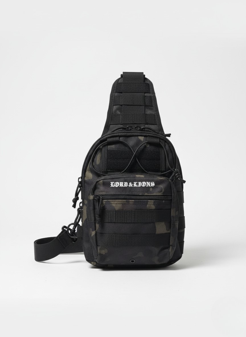 The Camo " World Traveler " Shoulder Bag