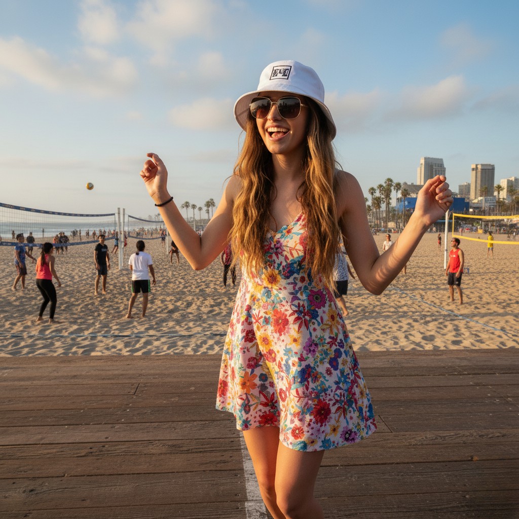 L&L Bucket Hat - White