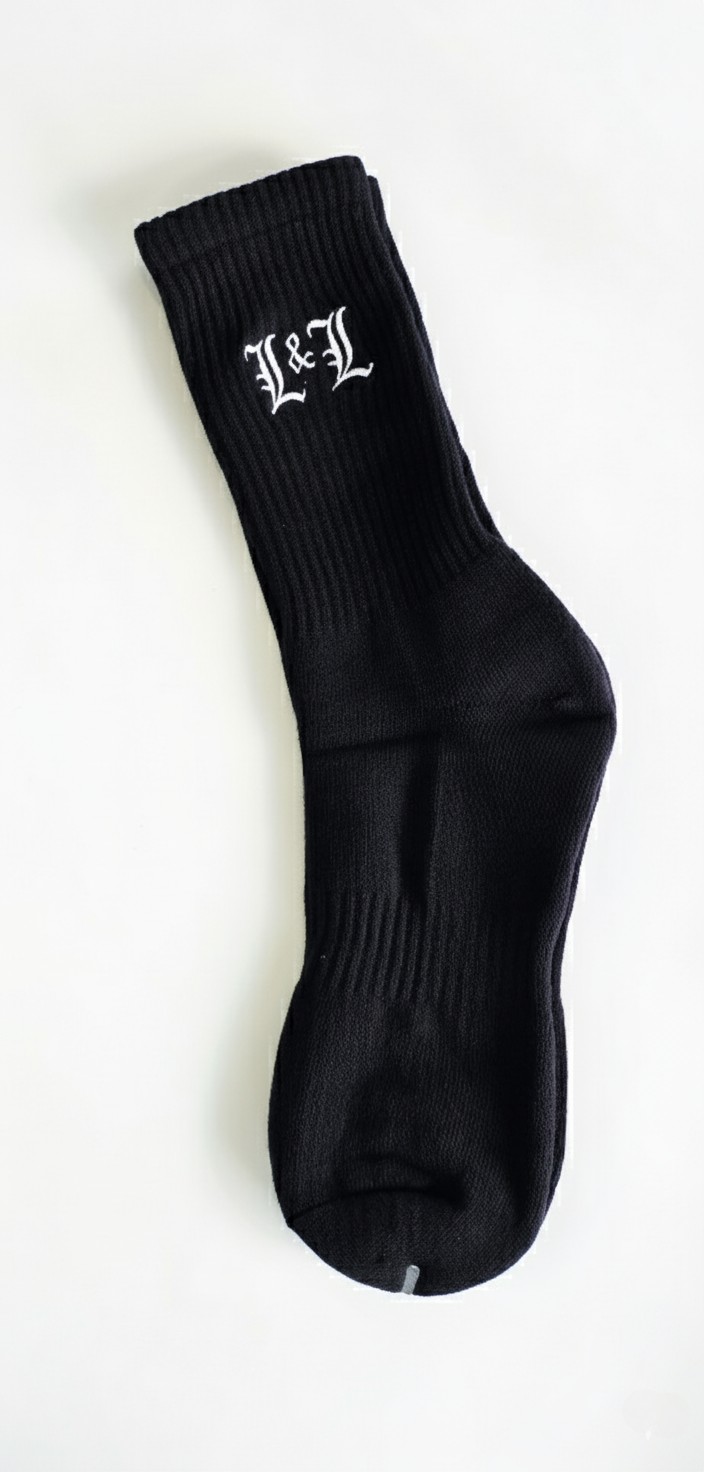 L&L Embroidered Calf Socks - Image 4