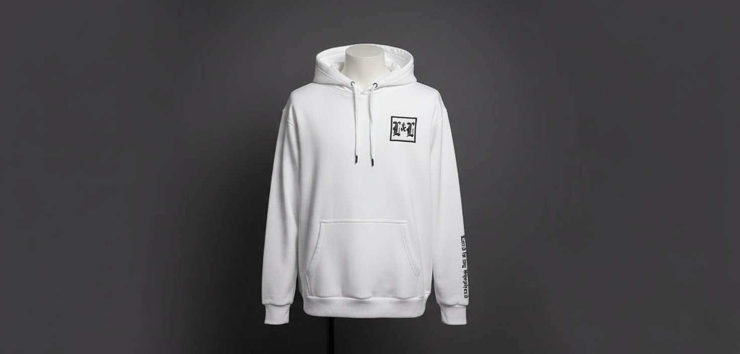L&L 23 Hoodie — San Diego White - Image 3