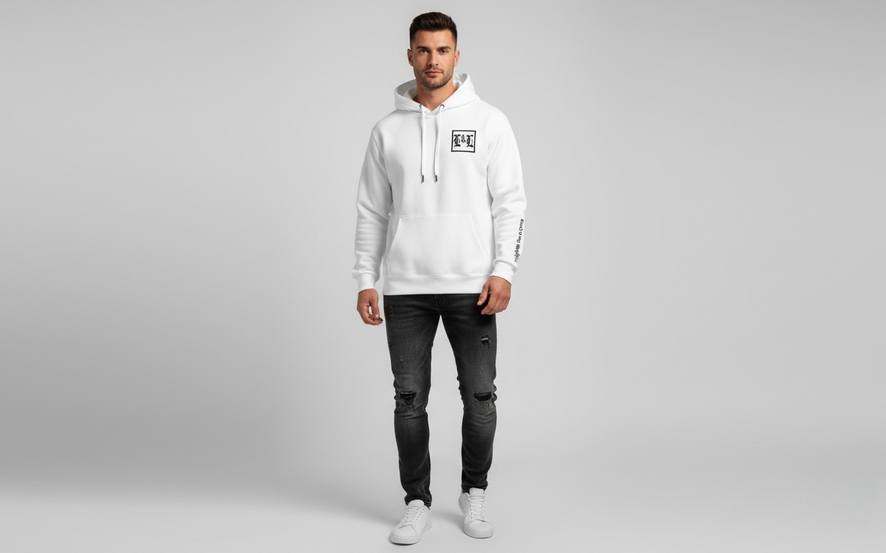 L&L 23 Hoodie — San Diego White - Image 2